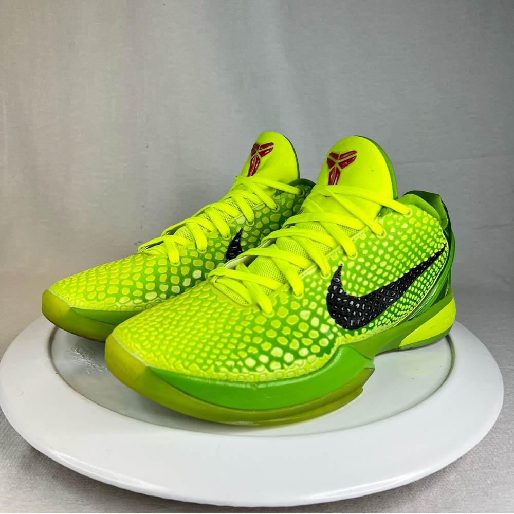 Nike Neon Green and Black Athletic Shoes